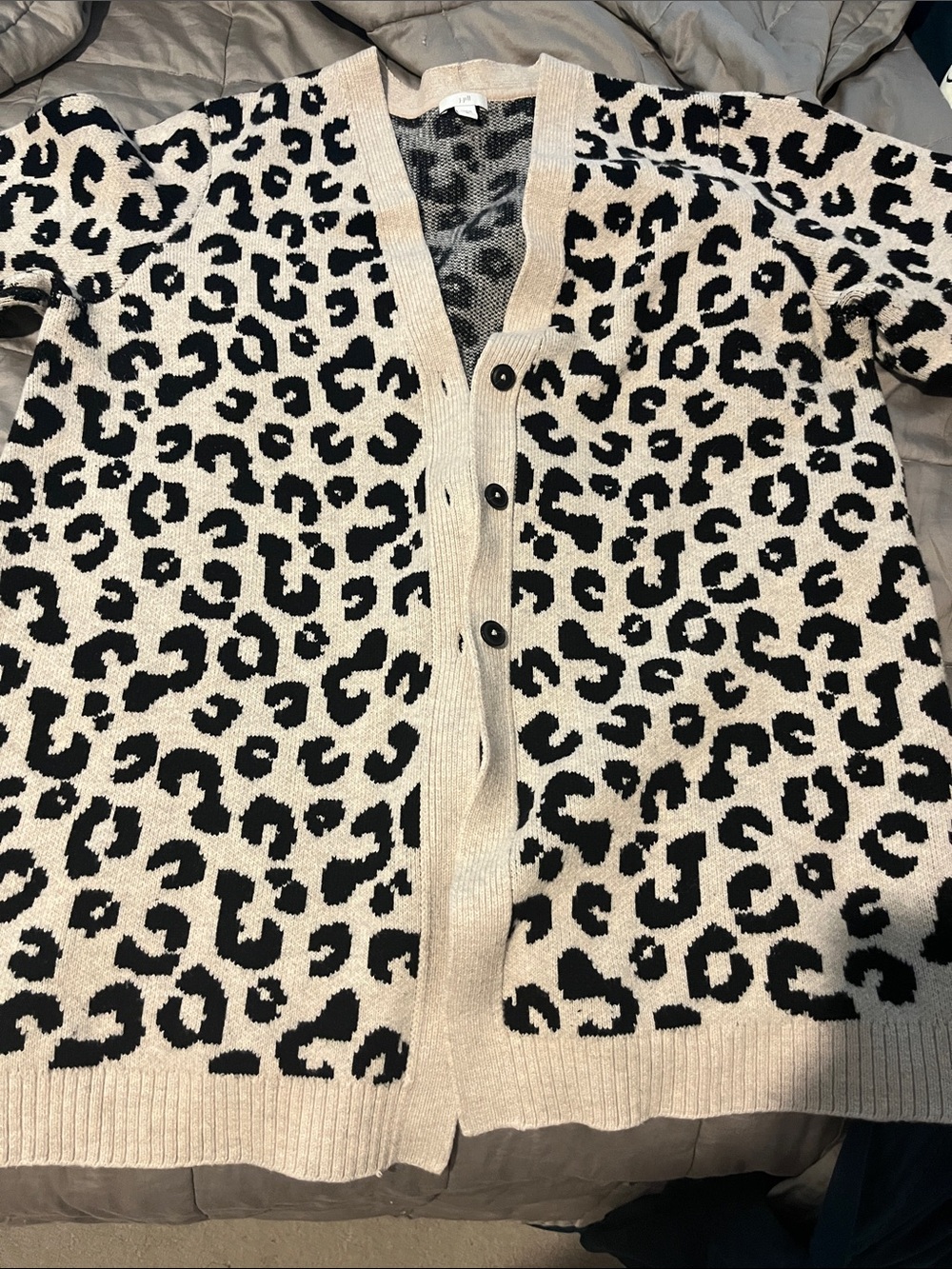J. Jill Beige Cardigan